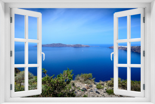 Fototapeta Naklejka Na Ścianę Okno 3D - Santorini, Greece