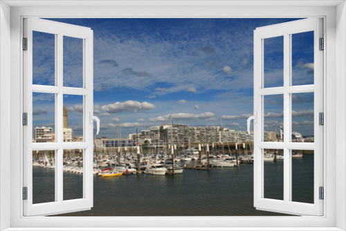 Fototapeta Naklejka Na Ścianę Okno 3D - Port de plaisance du Havre, Seine Maritime, Normandie, France