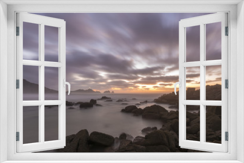 Fototapeta Naklejka Na Ścianę Okno 3D - Faro de Cabo Vilan (Camariñas, La Coruña - España).