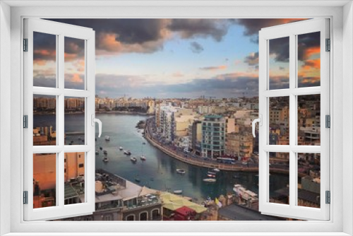 Fototapeta Naklejka Na Ścianę Okno 3D - st Julian’s, Malta