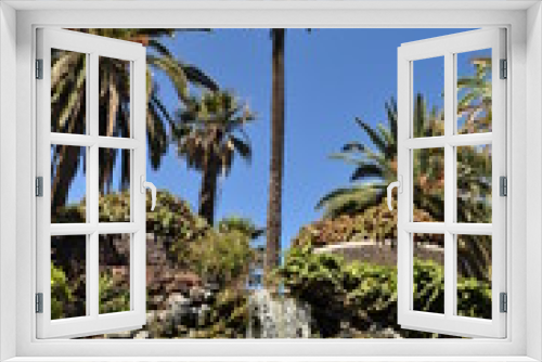 Fototapeta Naklejka Na Ścianę Okno 3D - Palmengarten
