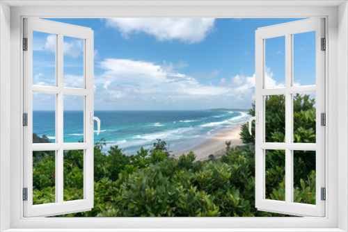 Fototapeta Naklejka Na Ścianę Okno 3D - Byron Bay shore