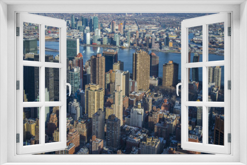 Fototapeta Naklejka Na Ścianę Okno 3D - New York Views