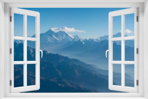 Fototapeta Naklejka Na Ścianę Okno 3D - Rugged Himalayan Mountains in Morning Light