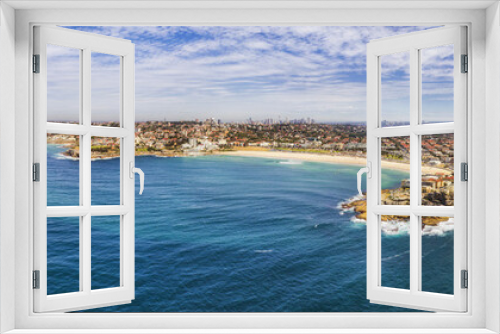 Fototapeta Naklejka Na Ścianę Okno 3D - D Bondi Distant Coast Pan