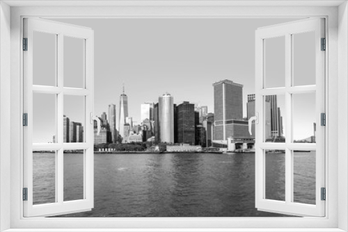 Fototapeta Naklejka Na Ścianę Okno 3D - skyline of New York