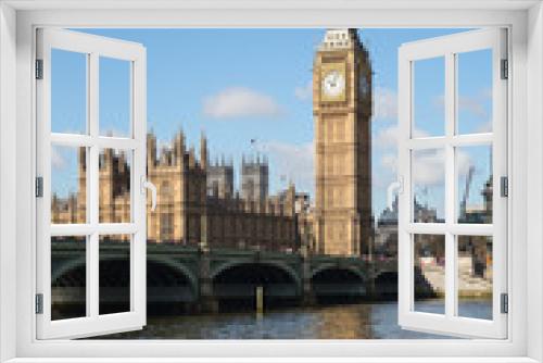 Fototapeta Naklejka Na Ścianę Okno 3D - London. Big Ben clock tower.