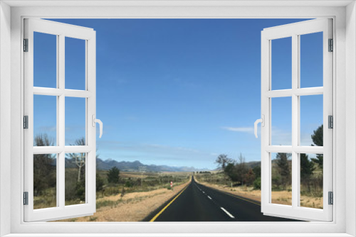 Fototapeta Naklejka Na Ścianę Okno 3D - Highway Or Road Between Cape Town And Port Elizabeth South Africa