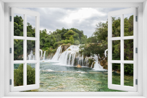 Fototapeta Naklejka Na Ścianę Okno 3D - Park narodowy Krka Chorwacja