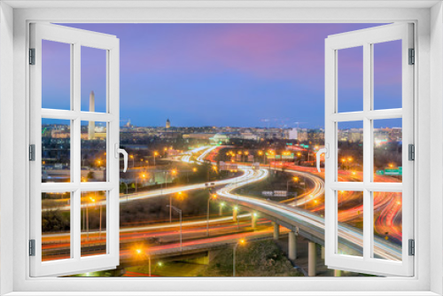 Fototapeta Naklejka Na Ścianę Okno 3D - Washington, D.C. city skyline