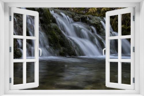 Fototapeta Naklejka Na Ścianę Okno 3D - wodospad 