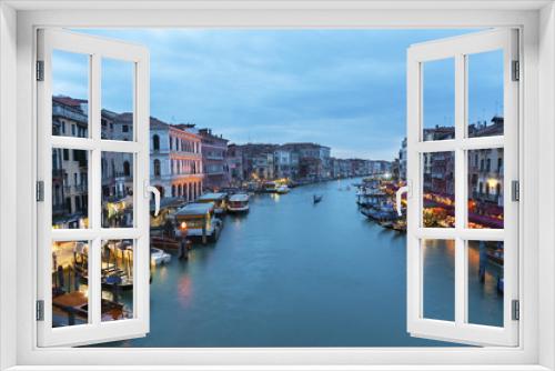 Fototapeta Naklejka Na Ścianę Okno 3D - Grand Canal of Venice, Italy