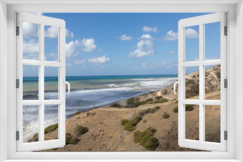 Fototapeta Naklejka Na Ścianę Okno 3D - Cyprus coast line near Kouklia