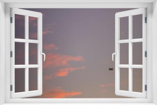 Fototapeta Naklejka Na Ścianę Okno 3D - The Girl Flying Drone Sunset