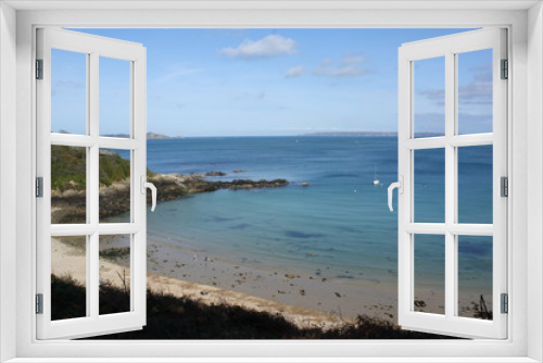 Fototapeta Naklejka Na Ścianę Okno 3D - Guernsey coastal walk