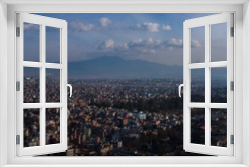 Fototapeta Naklejka Na Ścianę Okno 3D - Panorama of Kathmandu