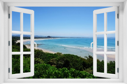 Fototapeta Naklejka Na Ścianę Okno 3D - Strand von Byron Bay Australien
