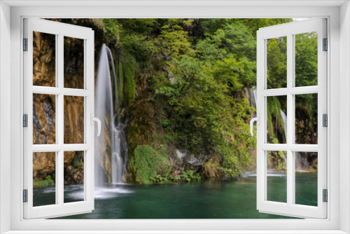 Fototapeta Naklejka Na Ścianę Okno 3D - Landscape image of the Plitvice Lakes national park