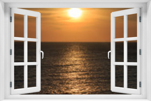 Fototapeta Naklejka Na Ścianę Okno 3D - Scenic view of sunset muine