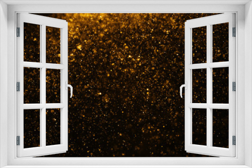 Fototapeta Naklejka Na Ścianę Okno 3D - glowing particles, stars and sparkling flow