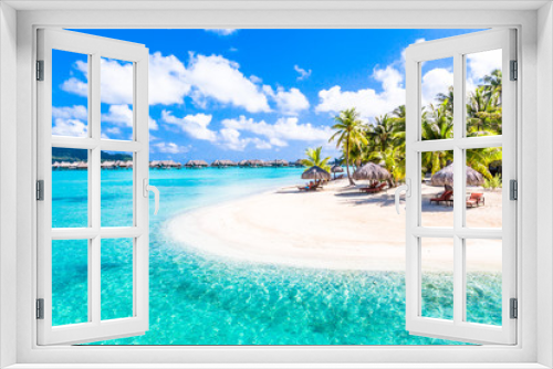 Fototapeta Naklejka Na Ścianę Okno 3D - Bora Bora Island, French Polynesia.