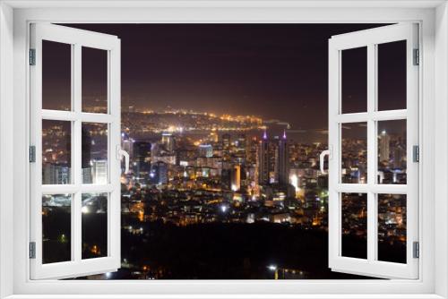 Fototapeta Naklejka Na Ścianę Okno 3D - Istanbul by night