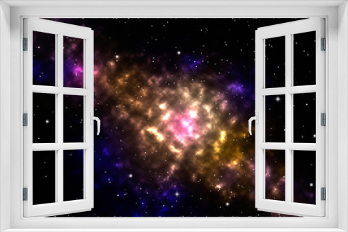Fototapeta Naklejka Na Ścianę Okno 3D - Nebula,star and galaxy, space background