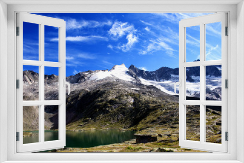 Fototapeta Naklejka Na Ścianę Okno 3D - Gletscher in den Hohen Tauern