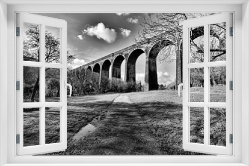 Fototapeta Naklejka Na Ścianę Okno 3D - Viaduct