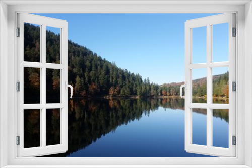 Fototapeta Naklejka Na Ścianę Okno 3D - Lac des Vosges