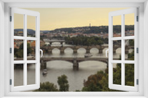 The bridges of Prague