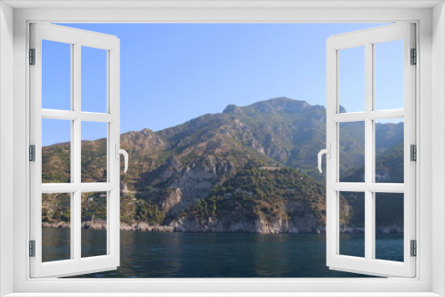 Fototapeta Naklejka Na Ścianę Okno 3D - Côte amalfitaine en Italie du sud
