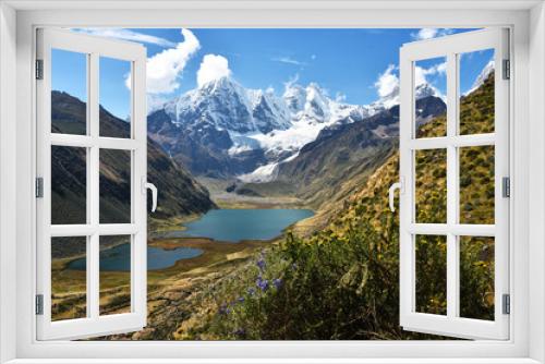 Fototapeta Naklejka Na Ścianę Okno 3D - Huayhuash Views