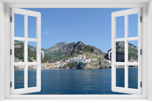 Fototapeta Naklejka Na Ścianę Okno 3D - Sea at Amalfi Coast - Naples, Italy