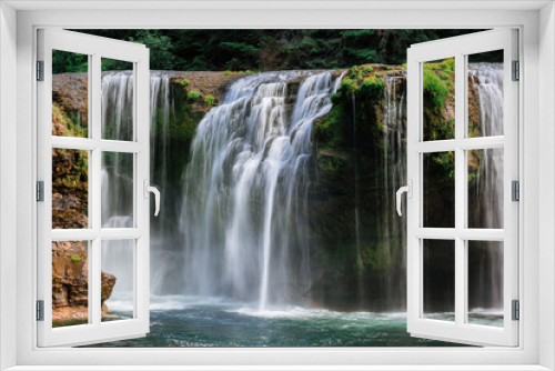 Fototapeta Naklejka Na Ścianę Okno 3D - Washington Waterfalls