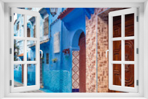 Fototapeta Naklejka Na Ścianę Okno 3D - Blue city of Chefchaouen Morocco