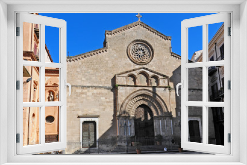 Fototapeta Naklejka Na Ścianę Okno 3D - Palermo,  la Basilica di San Francesco