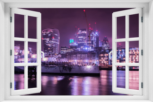 Fototapeta Naklejka Na Ścianę Okno 3D - City of London