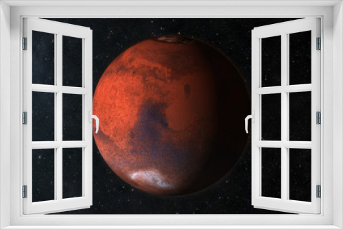 Fototapeta Naklejka Na Ścianę Okno 3D - Mars in space.