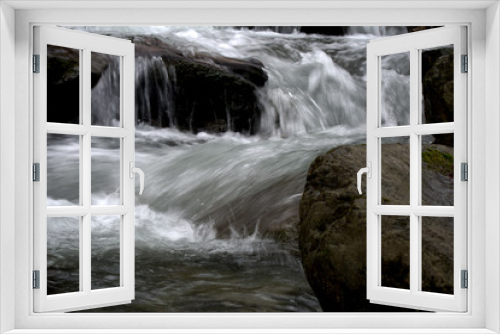 Fototapeta Naklejka Na Ścianę Okno 3D - water in rivers