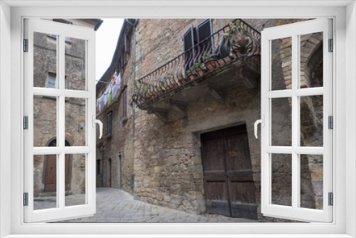 Fototapeta Naklejka Na Ścianę Okno 3D - Volterra, Tuscany, historic city
