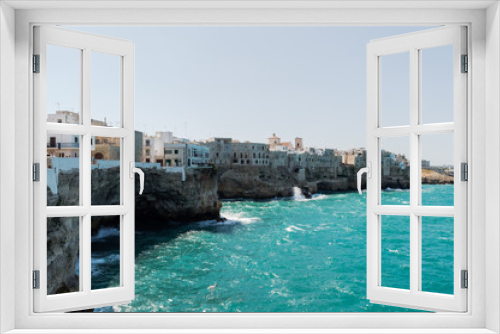 Fototapeta Naklejka Na Ścianę Okno 3D - Polignano