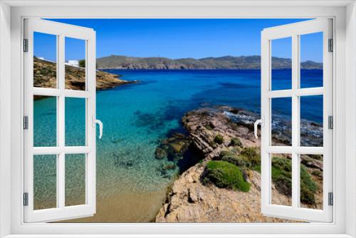 Fototapeta Naklejka Na Ścianę Okno 3D - Mykonos, Greece