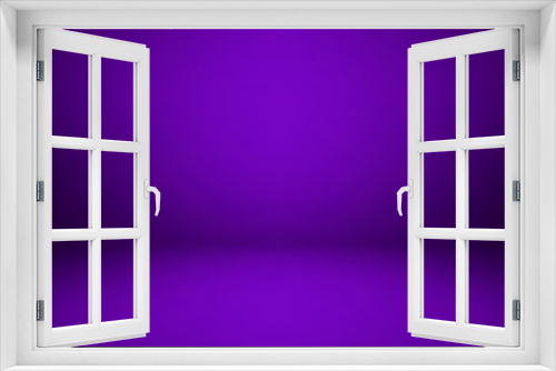 Fototapeta Naklejka Na Ścianę Okno 3D - Empty purple studio room, used as background for display your products, vector
