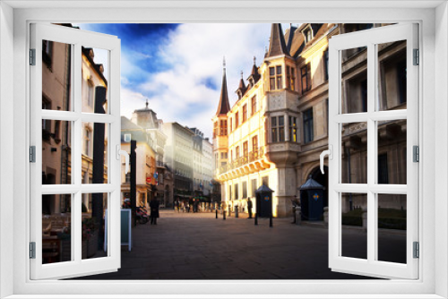 Fototapeta Naklejka Na Ścianę Okno 3D - Luxembourg city - Duke's Palace on a sunny day