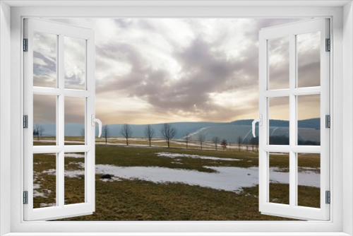 Fototapeta Naklejka Na Ścianę Okno 3D - sehmatal im erzgebirge
