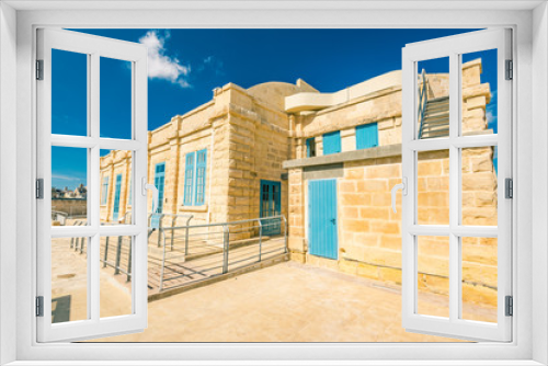 Fototapeta Naklejka Na Ścianę Okno 3D - Barracks in Fort Saint Angelo, Birgu, Malta