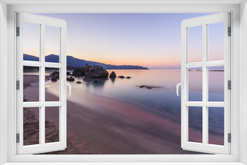 Fototapeta Naklejka Na Ścianę Okno 3D - Elafonisi  beach. Crete, Greece
