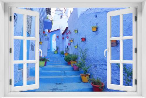 Fototapeta Naklejka Na Ścianę Okno 3D - Blue city of Chefchaouen, Morocco