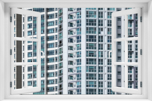 Fototapeta Naklejka Na Ścianę Okno 3D - Urban architecture abstract background